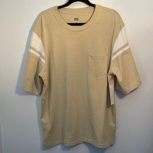 Large Oversized T-Shirt - Cream
